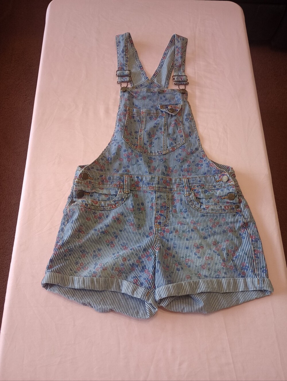 Girls Lei denim Overalls size Xl
